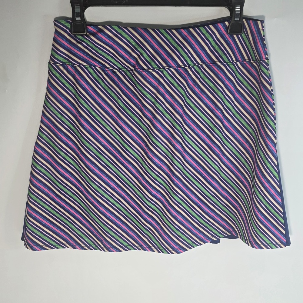 Birdies and Bows Women's Pink Blue Green Golf/Tennis Skort Size M - Picture 2 of 6